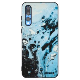 Fekete szilikon tok az alábbi mobiltelefonokra Huawei P20 Pro - Organic blue