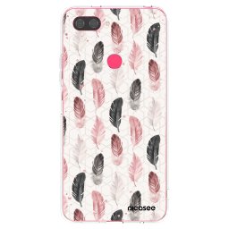 Átlátszó szilikon tok az alábbi mobiltelefonokra Xiaomi Mi 8 Lite - Feather 2