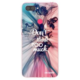 Átlátszó szilikon tok az alábbi mobiltelefonokra Xiaomi Mi 8 Lite - Don't think TOO much