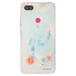 Átlátszó szilikon tok az alábbi mobiltelefonokra Xiaomi Mi 8 Lite - Splash
