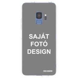 Átlátszó szilikon tok az alábbi mobiltelefonokra Samsung Galaxy S9 G960F - Saját fotó/motívum