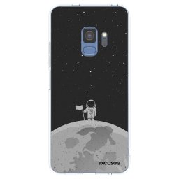 Átlátszó szilikon tok az alábbi mobiltelefonokra Samsung Galaxy S9 G960F - Astronaut