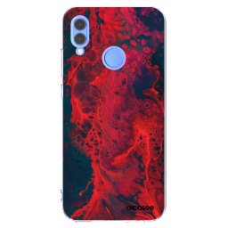 Átlátszó szilikon tok az alábbi mobiltelefonokra Huawei P Smart 2019 - Organic red