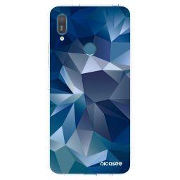 Átlátszó szilikon tok az alábbi mobiltelefonokra Huawei Y7 2019 - Wallpaper