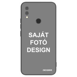 Fekete szilikon tok az alábbi mobiltelefonokra Xiaomi Redmi Note 7 - Saját fotó/motívum