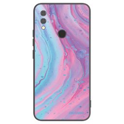 Fekete szilikon tok az alábbi mobiltelefonokra Xiaomi Redmi Note 7 - Pink liquid
