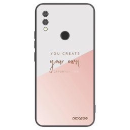 Fekete szilikon tok az alábbi mobiltelefonokra Xiaomi Redmi Note 7 - You create your own opportunities