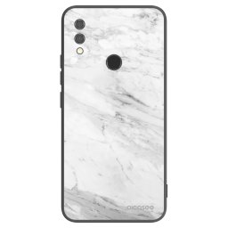 Fekete szilikon tok az alábbi mobiltelefonokra Xiaomi Redmi Note 7 - White marble