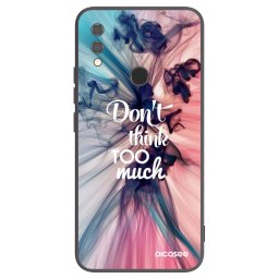 Fekete szilikon tok az alábbi mobiltelefonokra Xiaomi Redmi Note 7 - Don't think TOO much