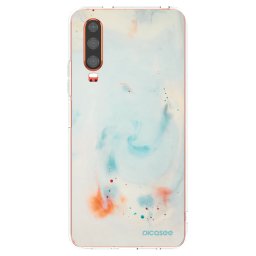 Átlátszó szilikon tok az alábbi mobiltelefonokra Huawei P30 - Splash
