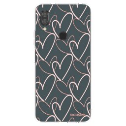 Átlátszó szilikon tok az alábbi mobiltelefonokra Xiaomi Redmi 7 - Lots of love