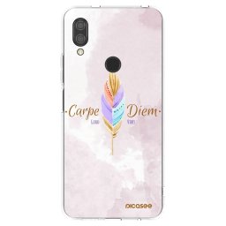 Átlátszó szilikon tok az alábbi mobiltelefonokra Xiaomi Redmi 7 - Carpe Diem