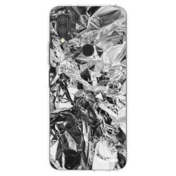 Átlátszó szilikon tok az alábbi mobiltelefonokra Xiaomi Redmi 7 - Chrome
