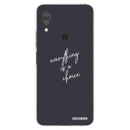 Átlátszó szilikon tok az alábbi mobiltelefonokra Xiaomi Redmi 7 - Everything is a choice