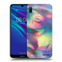 Fekete szilikon tok az alábbi mobiltelefonokra Huawei Y6 2019 - Holo