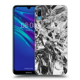 Fekete szilikon tok az alábbi mobiltelefonokra Huawei Y6 2019 - Chrome