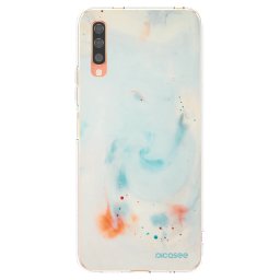 Átlátszó szilikon tok az alábbi mobiltelefonokra Samsung Galaxy A70 A705F - Splash