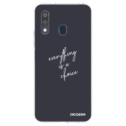Átlátszó szilikon tok az alábbi mobiltelefonokra Samsung Galaxy A40 A405F - Everything is a choice