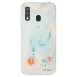 Átlátszó szilikon tok az alábbi mobiltelefonokra Samsung Galaxy A40 A405F - Splash