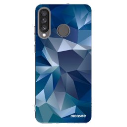 Átlátszó szilikon tok az alábbi mobiltelefonokra Huawei P30 Lite - Wallpaper