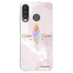 Átlátszó szilikon tok az alábbi mobiltelefonokra Huawei P30 Lite - Carpe Diem