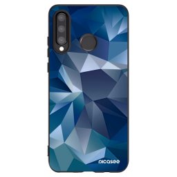 Fekete szilikon tok az alábbi mobiltelefonokra Huawei P30 Lite - Wallpaper
