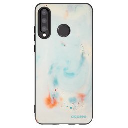 Fekete szilikon tok az alábbi mobiltelefonokra Huawei P30 Lite - Splash