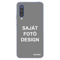 Átlátszó szilikon tok az alábbi mobiltelefonokra Xiaomi Mi 9 SE - Saját fotó/motívum
