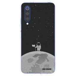 Átlátszó szilikon tok az alábbi mobiltelefonokra Xiaomi Mi 9 SE - Astronaut
