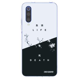 Átlátszó szilikon tok az alábbi mobiltelefonokra Xiaomi Mi 9 SE - Life - Death