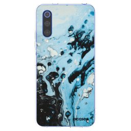 Átlátszó szilikon tok az alábbi mobiltelefonokra Xiaomi Mi 9 SE - Organic blue