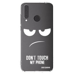 Átlátszó szilikon tok az alábbi mobiltelefonokra Honor 20 Lite - Don't Touch My Phone
