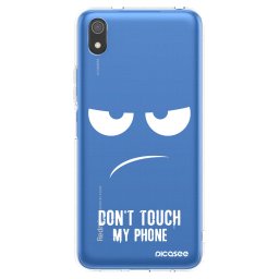 Átlátszó szilikon tok az alábbi mobiltelefonokra Xiaomi Redmi 7A - Don't Touch My Phone