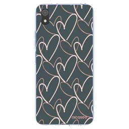 Átlátszó szilikon tok az alábbi mobiltelefonokra Xiaomi Redmi 7A - Lots of love