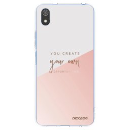 Átlátszó szilikon tok az alábbi mobiltelefonokra Xiaomi Redmi 7A - You create your own opportunities