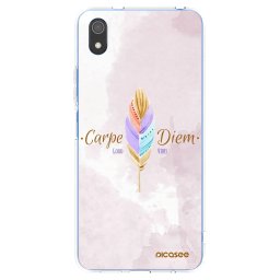 Átlátszó szilikon tok az alábbi mobiltelefonokra Xiaomi Redmi 7A - Carpe Diem