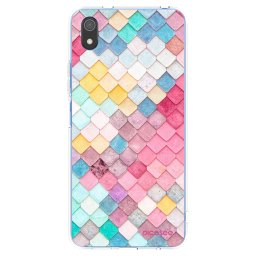 Átlátszó szilikon tok az alábbi mobiltelefonokra Xiaomi Redmi 7A - Colorful roof