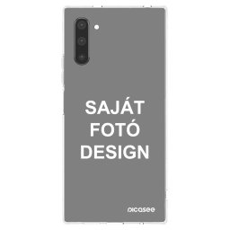 Átlátszó szilikon tok az alábbi mobiltelefonokra Samsung Galaxy Note 10 N970F - Saját fotó/motívum