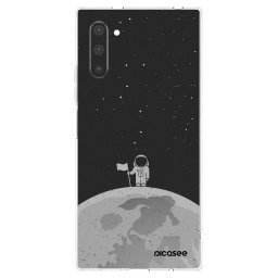 Átlátszó szilikon tok az alábbi mobiltelefonokra Samsung Galaxy Note 10 N970F - Astronaut