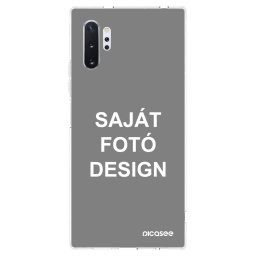 Átlátszó szilikon tok az alábbi mobiltelefonokra Samsung Galaxy Note 10+ N975F - Saját fotó/motívum