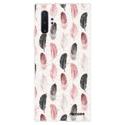 Átlátszó szilikon tok az alábbi mobiltelefonokra Samsung Galaxy Note 10+ N975F - Feather 2
