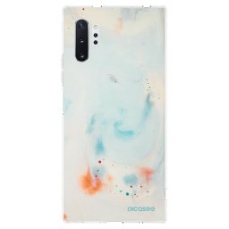 Átlátszó szilikon tok az alábbi mobiltelefonokra Samsung Galaxy Note 10+ N975F - Splash