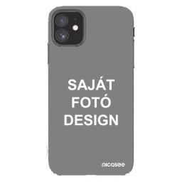 Átlátszó szilikon tok az alábbi mobiltelefonokra Apple iPhone 11 - Saját fotó/motívum