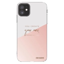 Átlátszó szilikon tok az alábbi mobiltelefonokra Apple iPhone 11 - You create your own opportunities