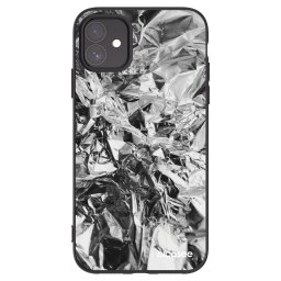 Fekete szilikon tok az alábbi mobiltelefonokra Apple iPhone 11 - Chrome