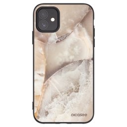 Fekete szilikon tok az alábbi mobiltelefonokra Apple iPhone 11 - Cream marble