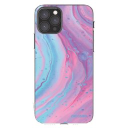 Átlátszó szilikon tok az alábbi mobiltelefonokra Apple iPhone 11 Pro - Pink liquid