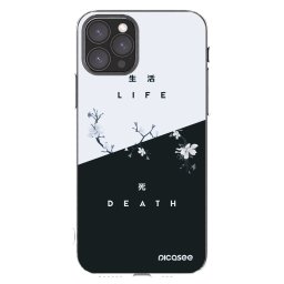 Átlátszó szilikon tok az alábbi mobiltelefonokra Apple iPhone 11 Pro - Life - Death