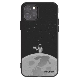 Fekete szilikon tok az alábbi mobiltelefonokra Apple iPhone 11 Pro - Astronaut