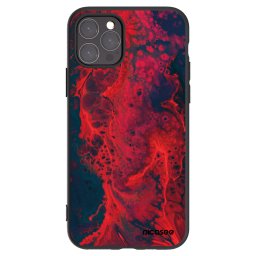 Fekete szilikon tok az alábbi mobiltelefonokra Apple iPhone 11 Pro - Organic red
